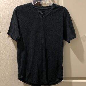 Goodlife Men's Charcoal V-Neck Tee